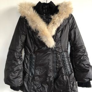 Mackage classic down coat with fur collar